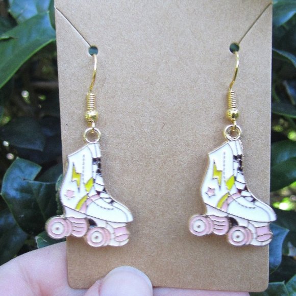 Roller Skate Earrings - Picture 1 of 2